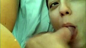 Jesyx sucks dick in motel and cums in her mouth