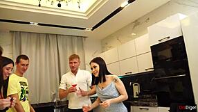 Students say, 'Let's celebrate New Year's Eve with group sex at the party.'