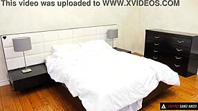 Hot Petite Asian Kimberly Chi Gobbles Four Black Cocks in All Holes