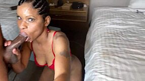 Caramel receives a huge facial, taking it like a true legend.