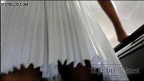 Hot Blondy Upskirt Hidden Cam