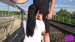 Outdoor amateur doggystyle fuck part 2