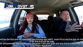 Pornovatas: young redhead mexican girl fucking in casting