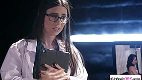 Doctor and Assistant Pussy Licking Petite 18+ Lesbian Patient