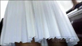 Hot Blondy Upskirt Hidden Cam