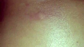 cutie gets a back massage and dessert