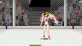 Princess of the ring 2 features rena versus vivian in intense wrestling match