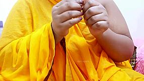 Indian Desi Aunty Boobs Get Intensely Squeezed And Worshiped By Mother In Law Lover