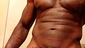 Hallelujah Johnson Worships and Strokes Massive BBC Cock