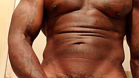 Hallelujah Johnson Worships and Strokes Massive BBC Cock