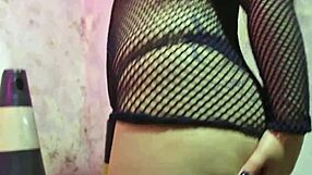 chubby submissive begs for whole hand in pussy