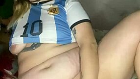 Latina Argentina Masturbates With Dildo And Squirts