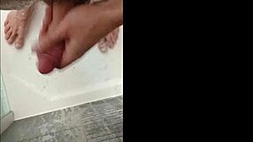 I'm showering my dick.