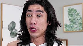 Step son giving morning full massage to stepmom