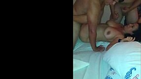 KARINA CASADA'S INTENSE SHEER COMPILATIONS WITH CREAMPIE GROUP ACTION