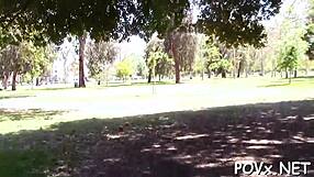 i'm watching this new legal age teen getting fucked hard in her first porn scene, she's petite and rough in missionary and pov