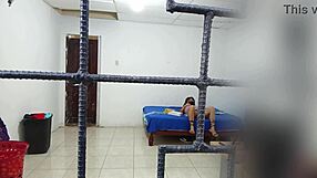 Latina Wife Flashes While Husband Is Away