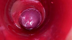 Camera Inside Pussy Powerful Cum Internal ASMR