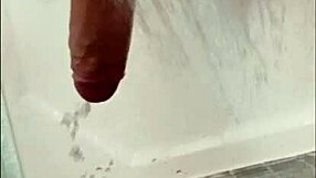 I'm showering my dick.