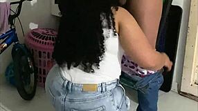 Venezuelan Woman Licks Ass and Touches on Mall Stairs