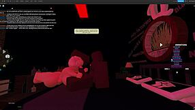 blonde bitch gets fucked roughly in roblox studio