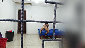 Latina Wife Flashes While Husband Is Away