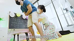 Tuition Teacher Hardcore Teaches Student Lessons In POV Roleplay