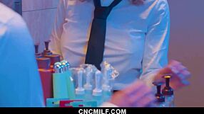 Milf Ensures Customers Come First In Unforgettable Experience With Anissa And Brick