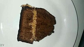 Bukkake Scene With Cum And Food