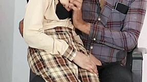 Schoolgirl Teased by Teacher's Big Cock, Rough Fucking in Classroom with Tight Pussy