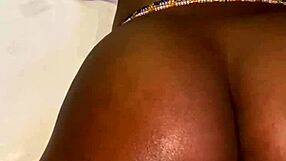 her reactions when the vibrator touches her pussy