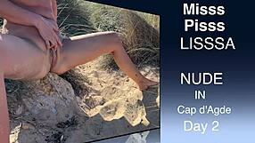 i compiled my sexy pee scenes from update 9 on oct 31 2024, flashing pussy outdoors in public