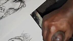 Quick Sketch Of Women Getting Their Tits Covered With Cum For A Finishing Touch