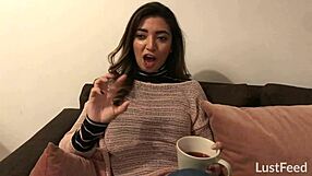 Intense Homemade Sex Tape with Adorable Mexican Girlfriend Frida Sante