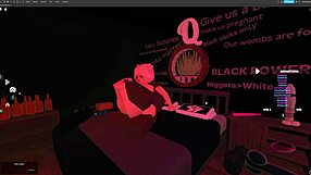 blonde bitch gets fucked roughly in roblox studio