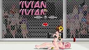 Princess of the ring 2 features rena versus vivian in intense wrestling match