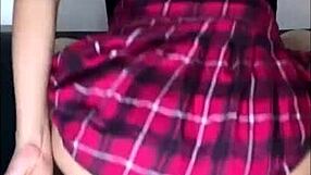 She passionately kisses her best friend in the university bathroom after party