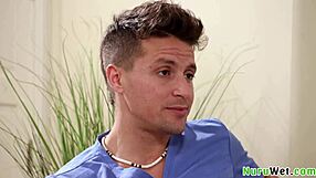 Big ass short hair blondie hottie enjoys wet butt massage and reveals her pink bald pussy - jay romero adira allure