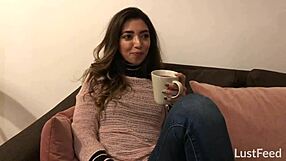 Intense Homemade Sex Tape with Adorable Mexican Girlfriend Frida Sante