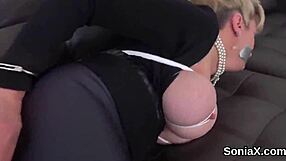 Adulterous Mature Gill Ellis Pops Out Huge Boobies