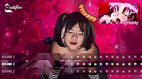 bouncy tits girl bounces ass on dick for faphero masturbation