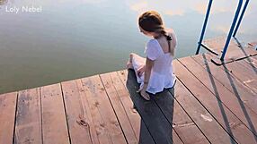 Intense Dock Fuck Banishes Sad Cutie's Sadness