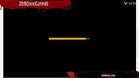 Cowboy Village Girls Play Video Game