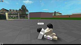 lesbian girls playing in roblox