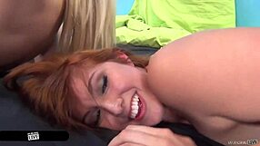 Charlyse Angel's dripping pussy gets slammed!