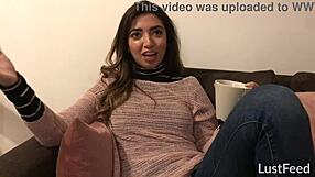 Intense Homemade Sex Tape with Adorable Mexican Girlfriend Frida Sante