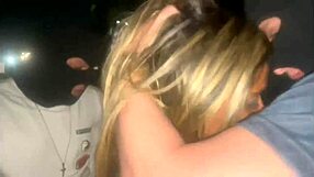 Wife works out then fucks hard on the street!