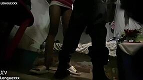 beautiful skinny girl with long legs in miniskirt