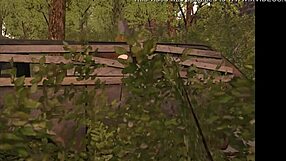 Bad grandpa fucking emo girl in 3d