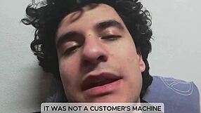 I BLAST a massive CUMSHOT on client's machine instead of fixing it